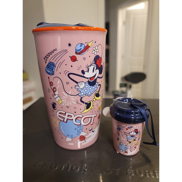 Starbucks Disney Epcot Porcelain Tumbler and Ornament Set - Picture 2 of 11